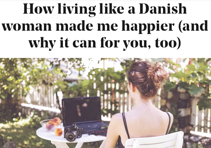 How living like a Danish woman made me happier (and why it can for you, too) Stylist 22nd March 2016 Helen Russell